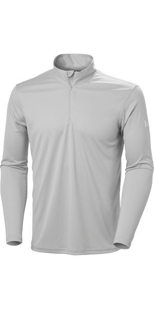 2026 Helly Hansen Hombres Tech 1/2 Zip 2,0 49583 - Grey Fog